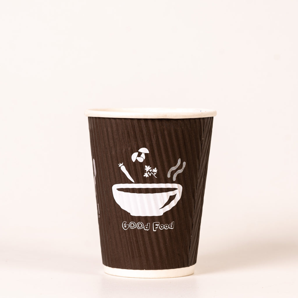 RIPPLE-WALL SOUP CUP 16OZ (90MM)