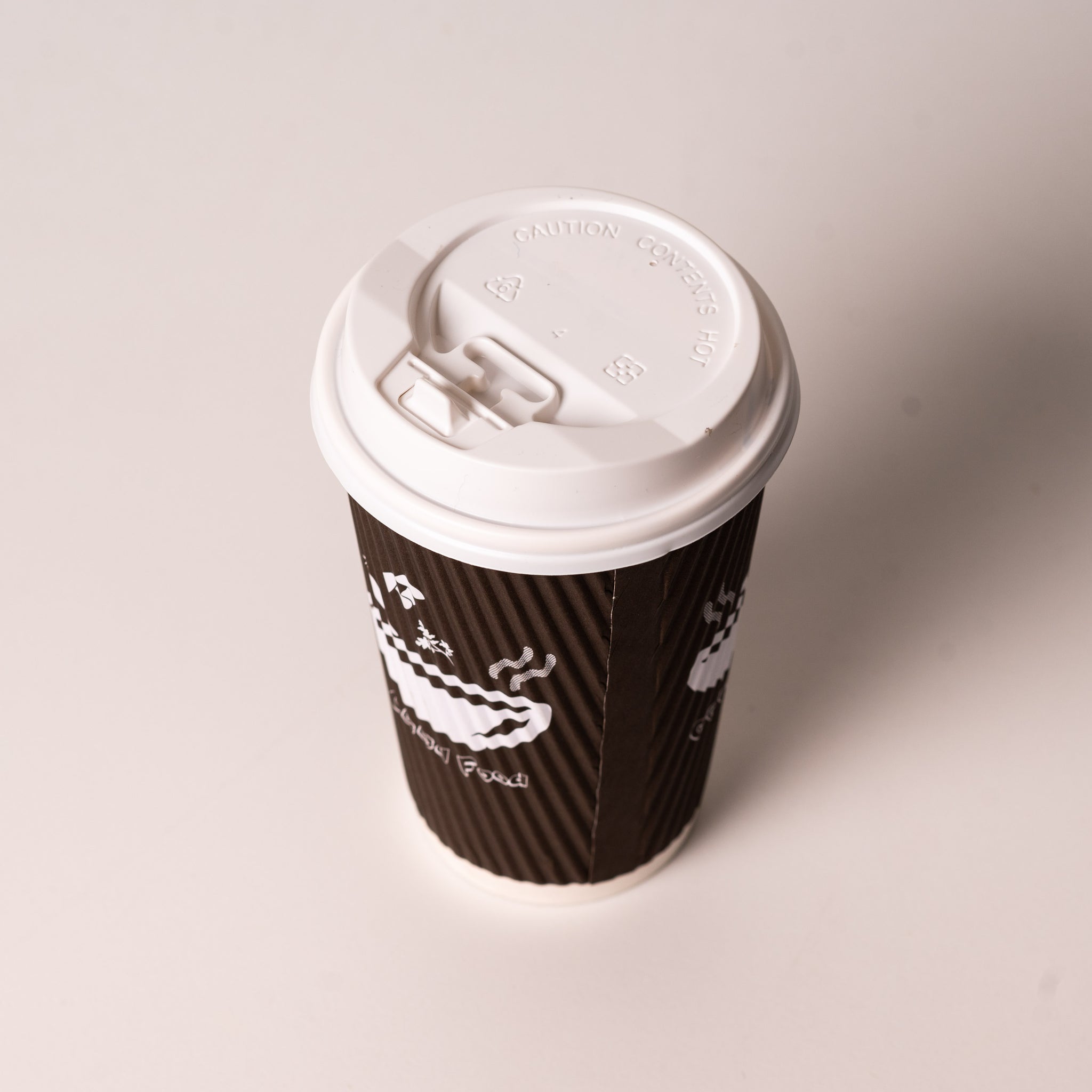 COFFEE CUP LIDS (90MM); DOME